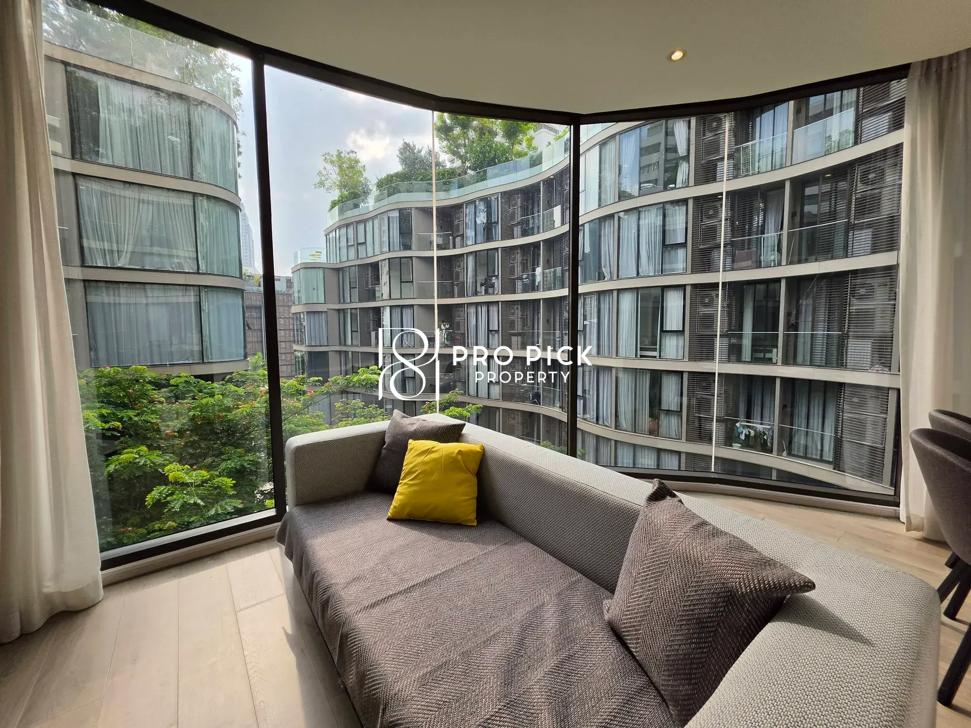 For Rent Condo Fynn Asoke 2 Beds 1 Bath BTS Asok RT Sukhumvit Sukhumvit Khlong Toei PP-00124 photo 3
