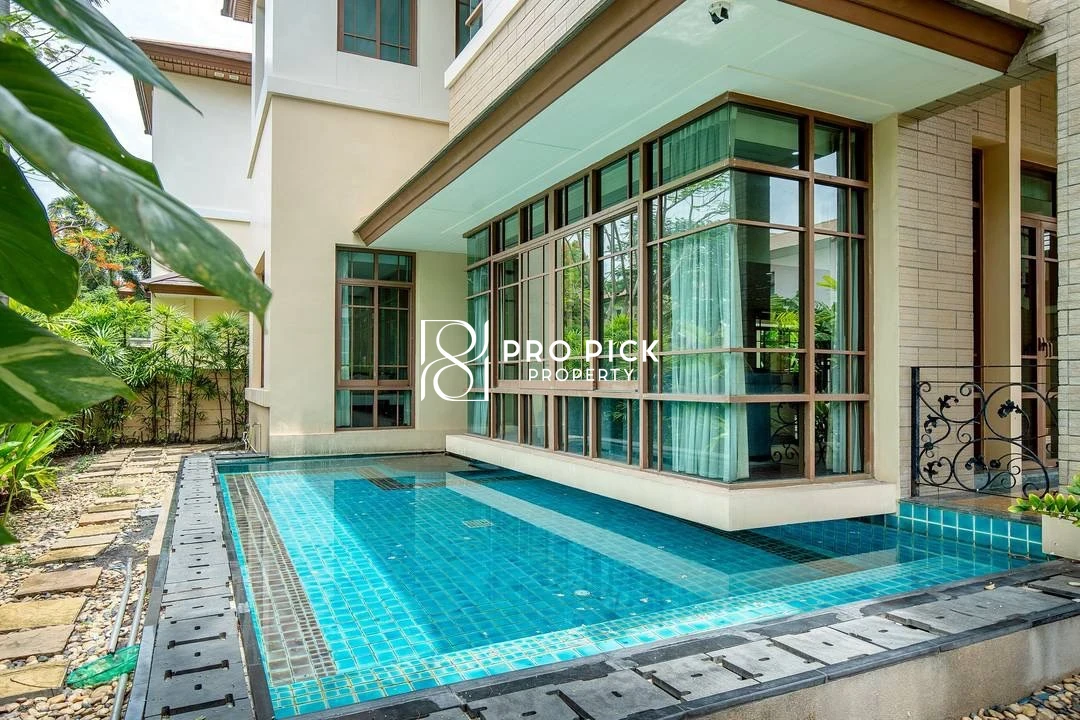For Sale/Rent Detached House Sansiri Sukhumvit 67 Pool Villa BTS Phra Khanong Sukhumvit Watthana Bangkok PP-00191 - cover