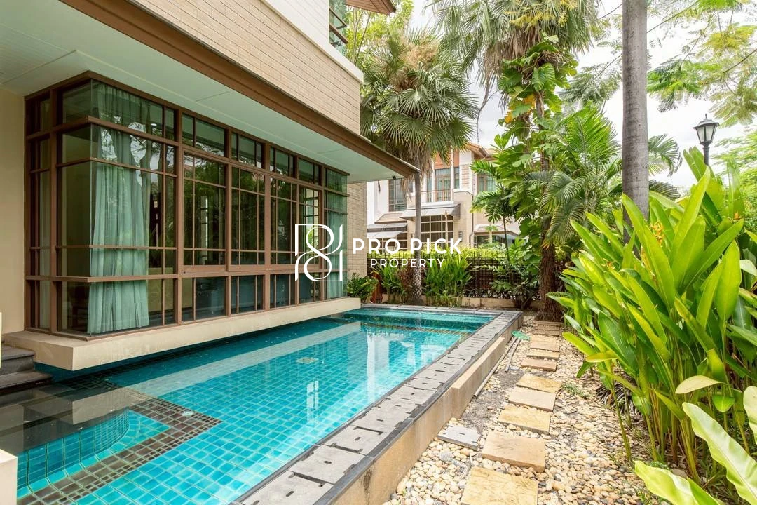 For Sale/Rent Detached House Sansiri Sukhumvit 67 Pool Villa BTS Phra Khanong Sukhumvit Watthana Bangkok PP-00191 photo 2