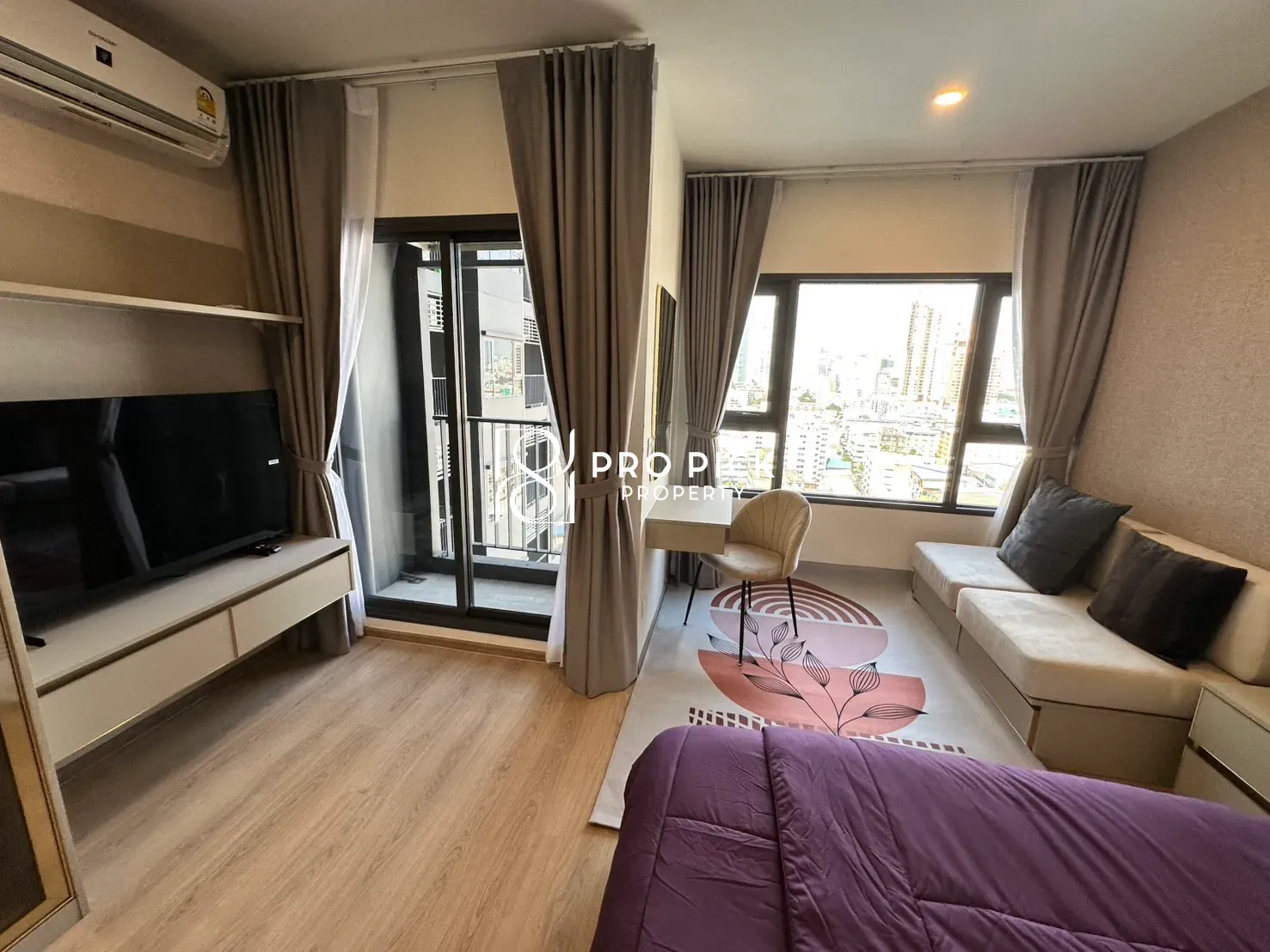 For Rent Condo Life Rama 4-Asoke MRT Queen Sirikit Convention Center Rama 4 Khlong Toei PP-00192 photo 2