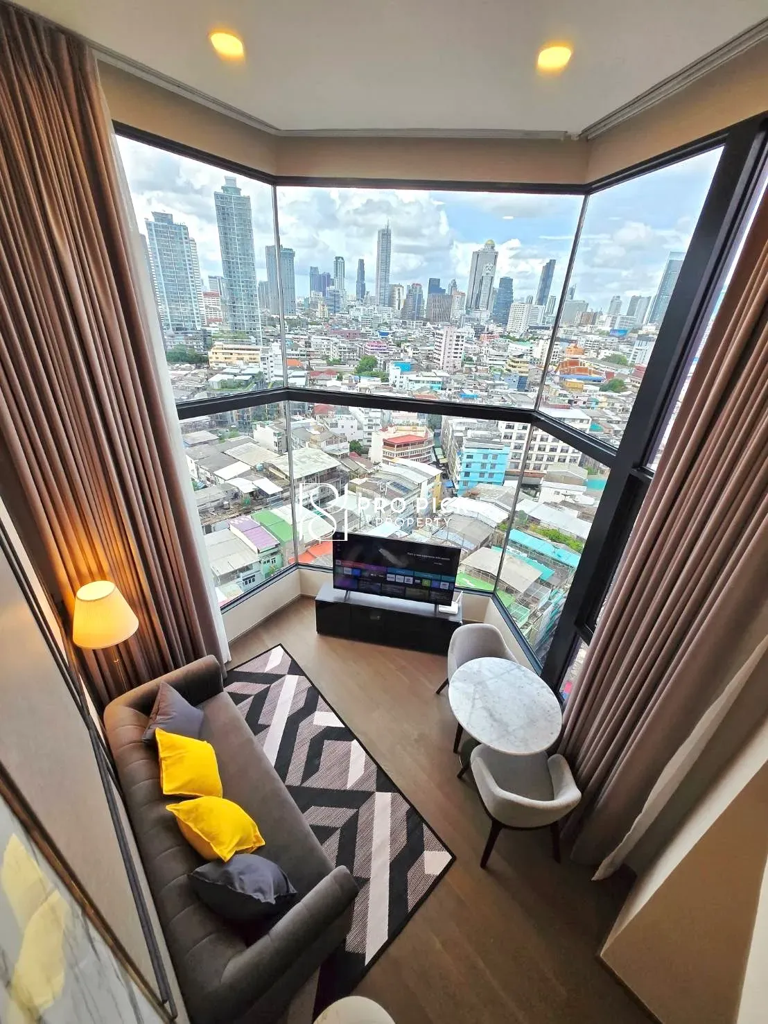 For Rent Condo Park Origin Chula-Samyan 2 Beds 1 Bath MRT Hua Lamphong Rama 4 Bang Rak PP-00218 photo 5