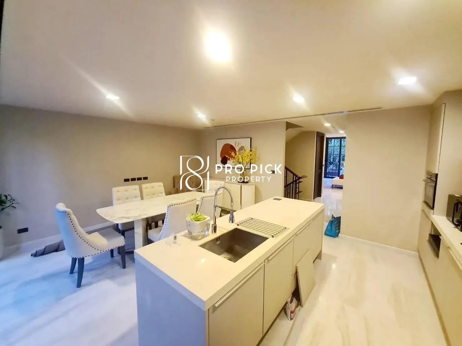 For Rent Townhome Quarter 31 4 Beds 5 Baths MRT Phetchaburi Watthana PP-00227 photo 2