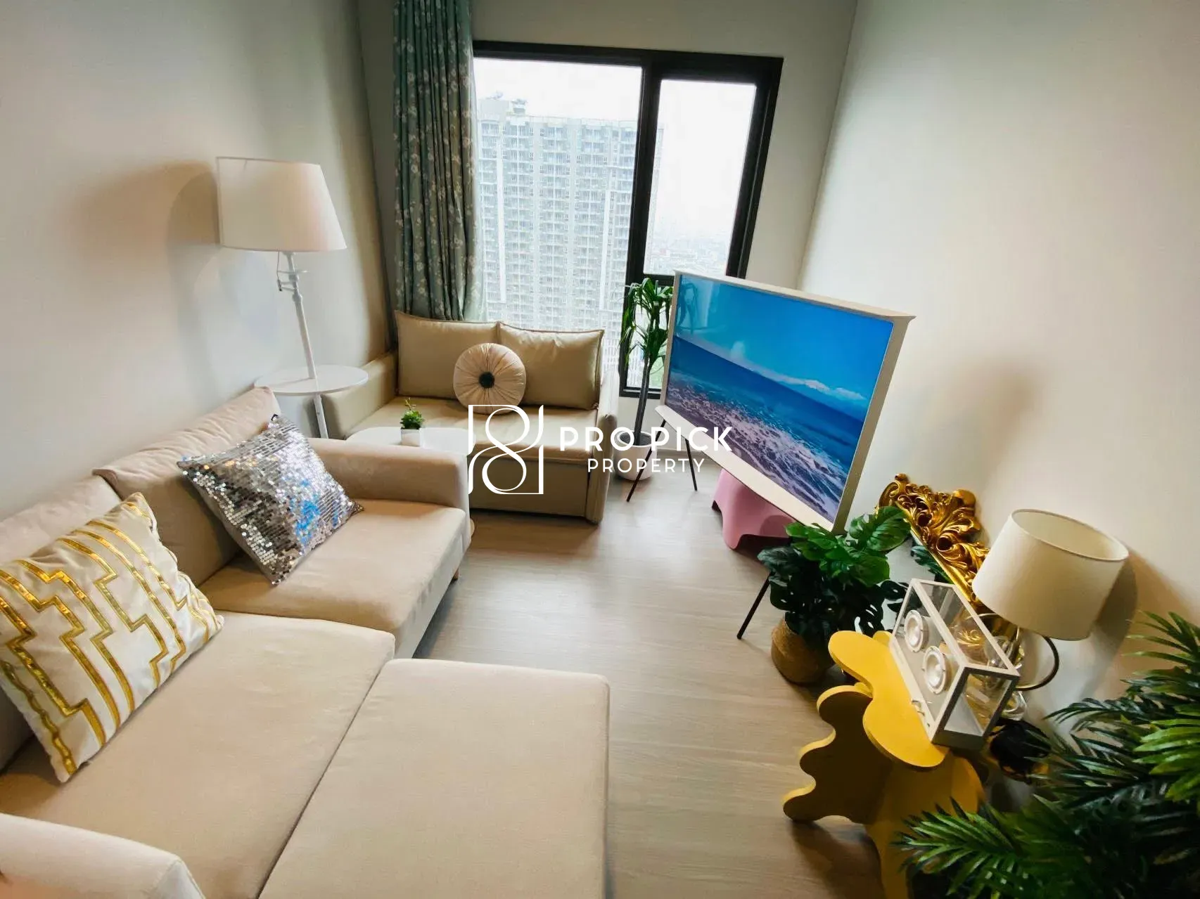 For Rent Condo Life Asoke Rama 9 2 Beds 1 Bath MRT Phra Ram 9 Ratchathewi PP-00232 more photos