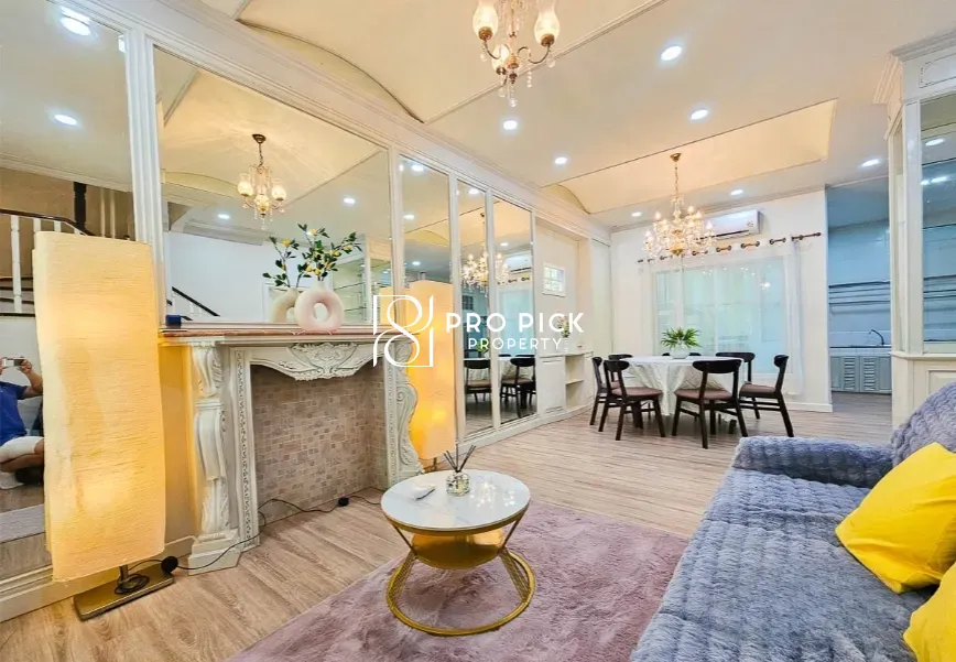 For Rent Town House Baan Klang Krung Grand Vienna Rama 3 Yannawa PP-00337 photo 5