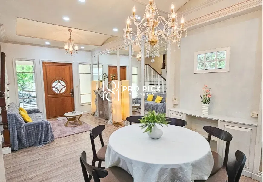 For Rent Town House Baan Klang Krung Grand Vienna Rama 3 Yannawa PP-00337 photo 3