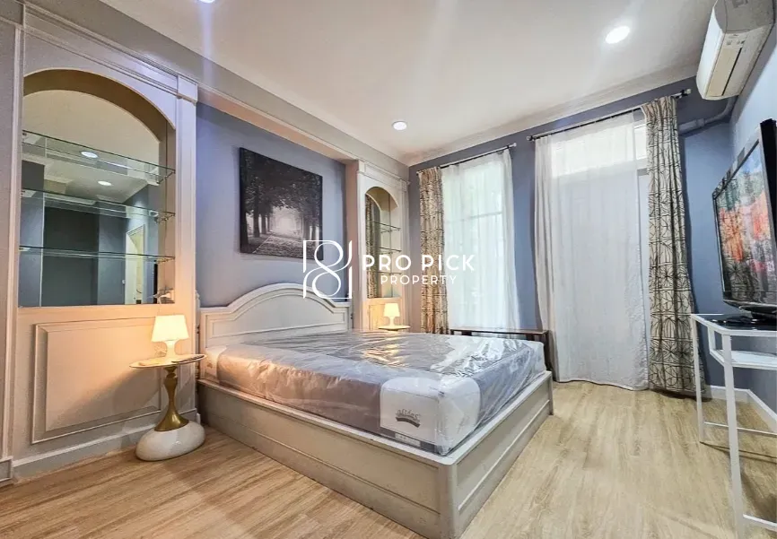 For Rent Town House Baan Klang Krung Grand Vienna Rama 3 Yannawa PP-00337 photo 2