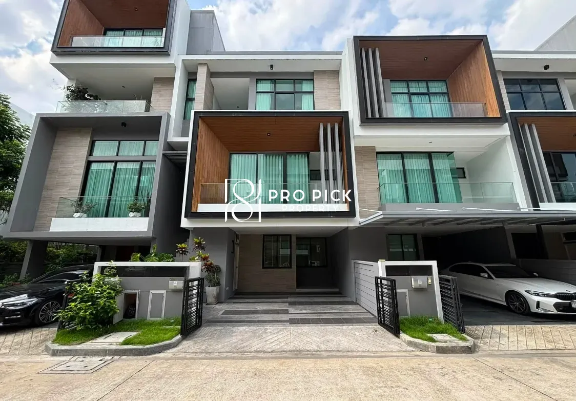 For Rent Town Home Nirvana Define Srinakarin-Rama 9 Saphan Sung PP-00357 - cover