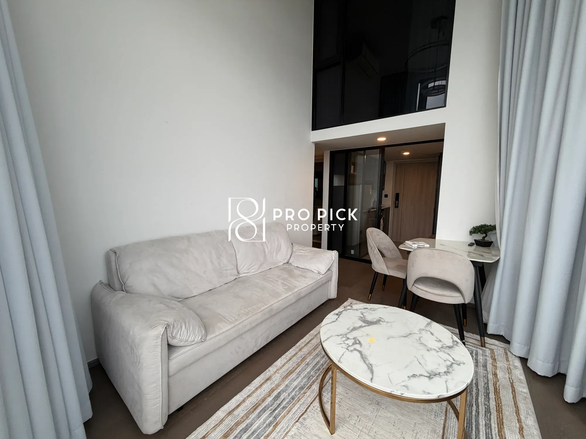 For Rent Park Origin Chula Samyan Duplex 2 Bed 1 Bath Bang Rak Bangkok PP-00361 - cover