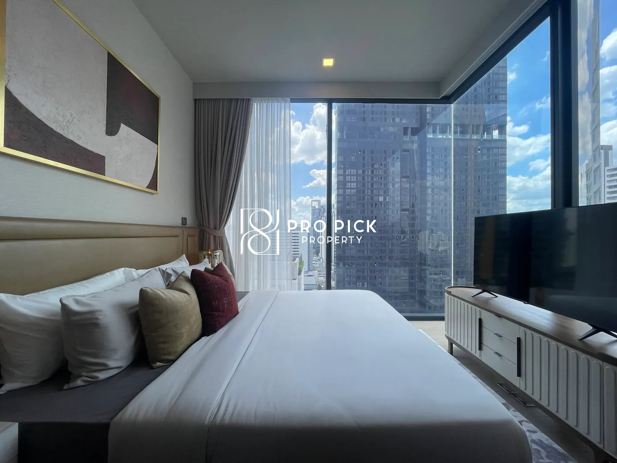 For Rent Condo Celes Asoke 2 Beds 2 Baths BTS Asok Sukhumvit Watthana PP-00375 photo 4