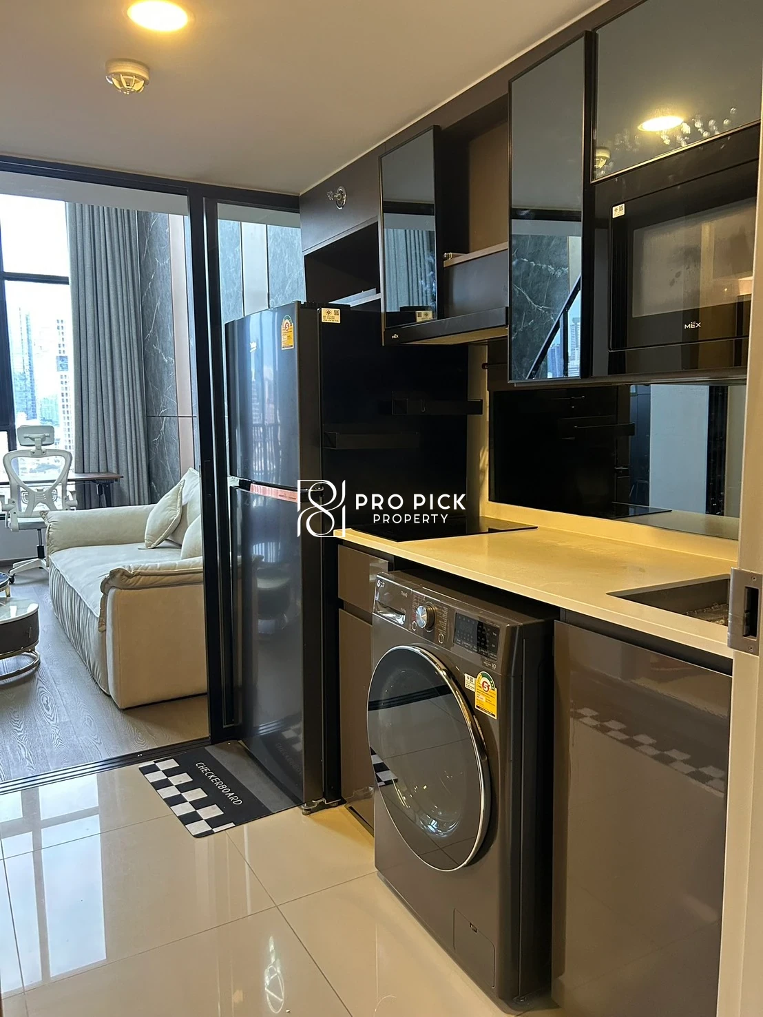 For Rent Condo Park Origin Chula-Samyan 1 Bed 1 Bath MRT Sam yan Bang Rak Bangkok PP-00387 photo 2