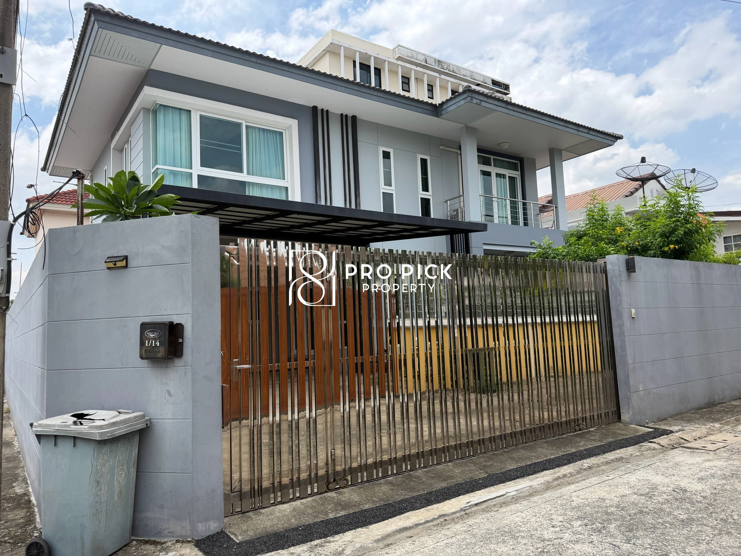For Rent Detached House BTS Phra Khanong Pridi Wattana Bangkok PP-00394 - cover