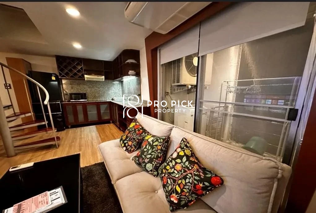 For Rent Condo Waterford Park Rama 4 2 Beds 1 Bath BTS Phra khanong Sukhumvit Khlong Toei Bangkok PP-00398 more photos