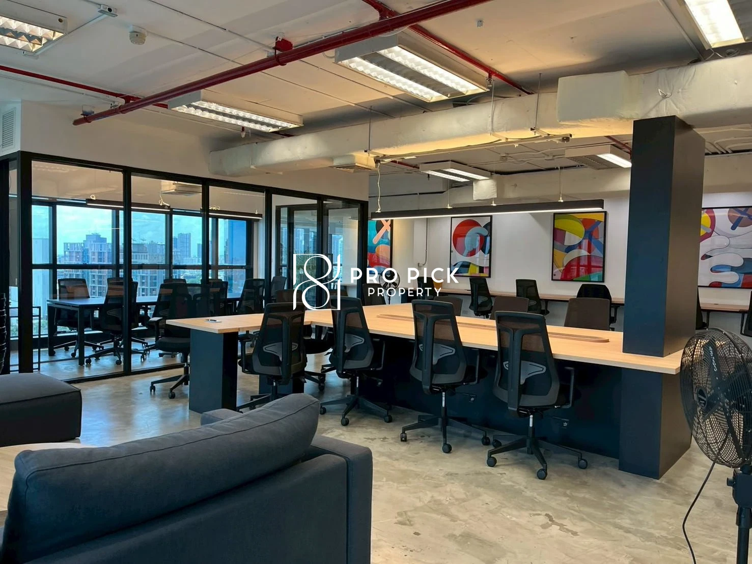 For Rent Office 220 Sqm. BTS Ekkamai Sukhumvit Watthana Bangkok PP-00411 more photos