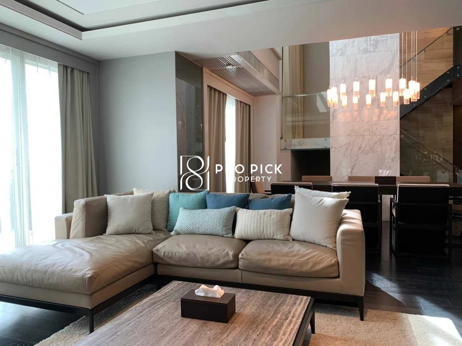 For Rent Condo The Crest Sukhumvit 24 3 Beds 3 Baths Duplex BTS Phrom Phong Khlong Toei Bangkok PP-00445 photo 3