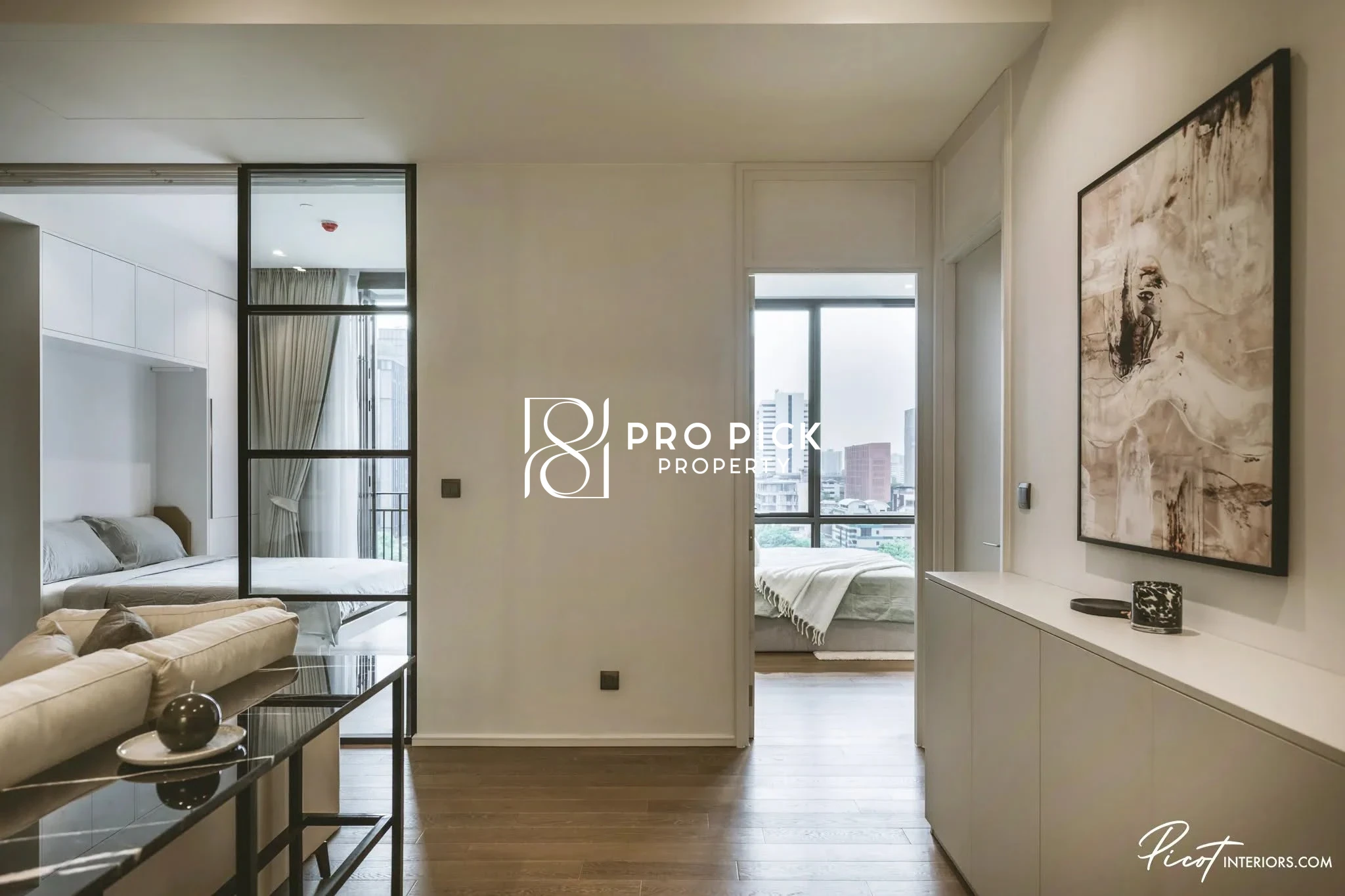 For Rent Condo MUNIQ Lang Suan 2 Beds 1 Bath BTS Chit Lom Witthayu Pathum Wan Bangkok PP-00457 photo 4