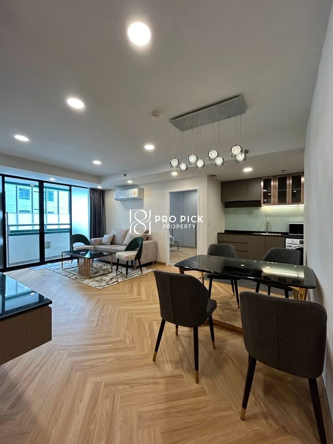 For Rent Condo Las Colinas 2 Beds 2 Baths BTS Asok Sukhumvit Watthana Bangkok PP-00465 photo 2