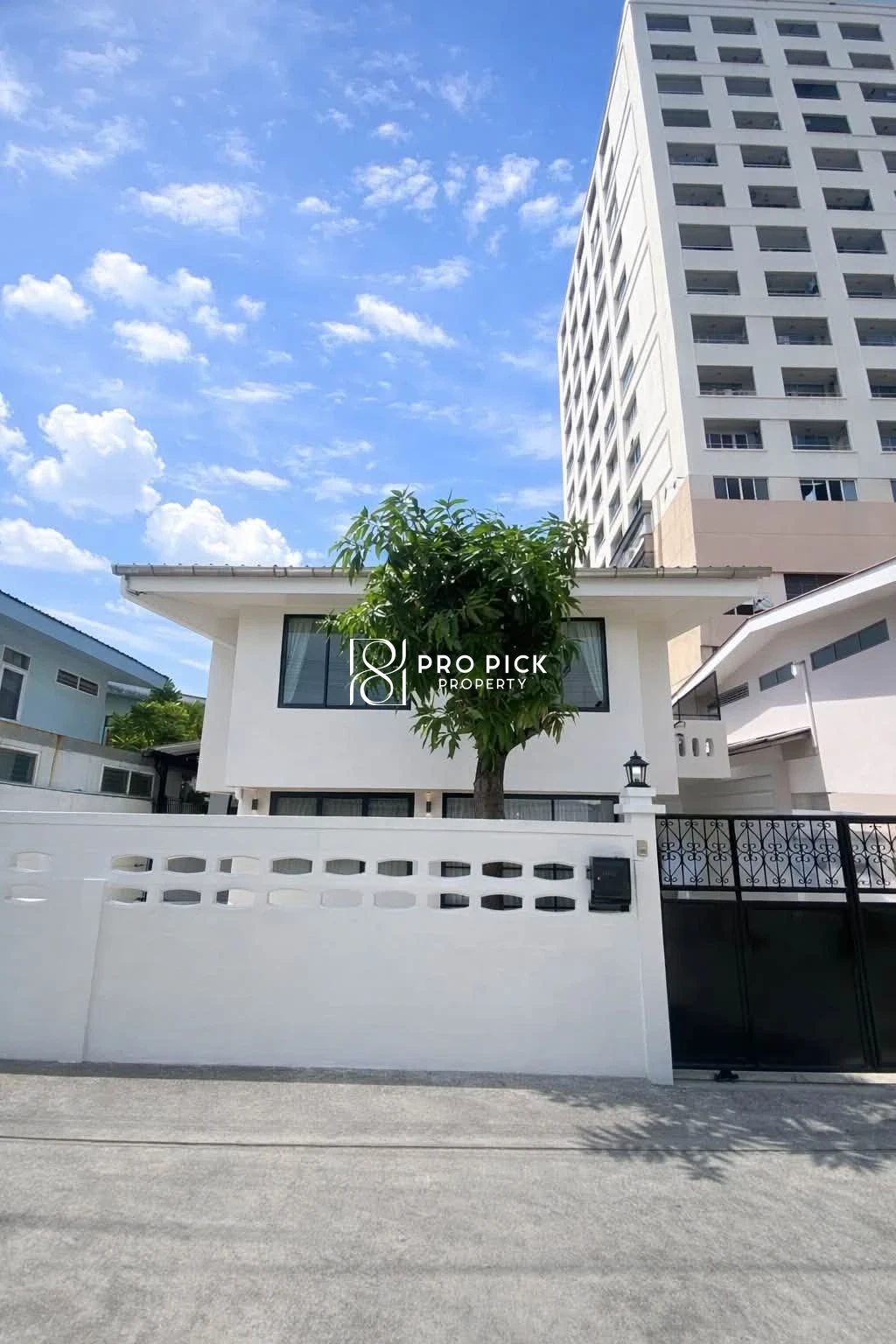 For Rent Detached House MRT Sutthisan Ratchada Huai Khwang Bangkok PP-00467 photo 2