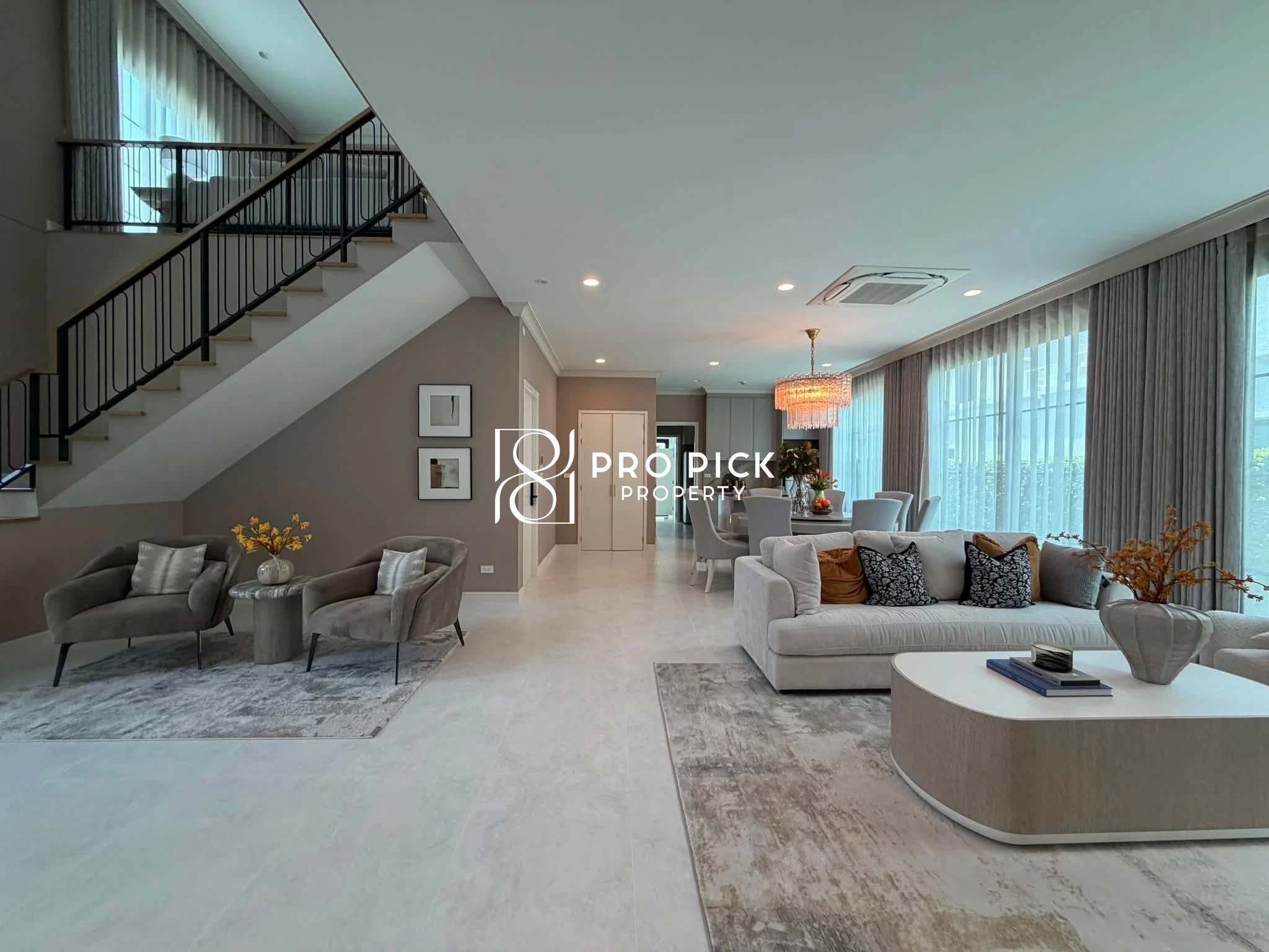 5 Bed Detached House in Saphan Sung, 300,000 THB/mo photo 2