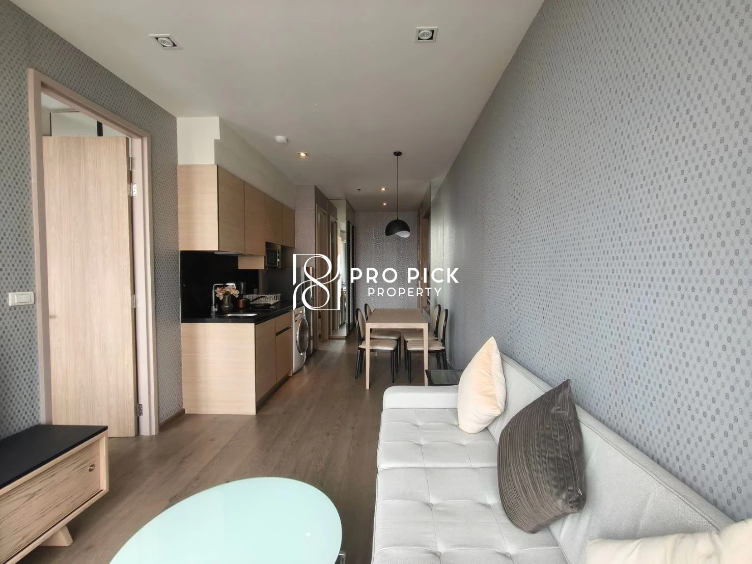 2 Bed Condominium in Khlong Toei, 48,000 THB/mo more photos