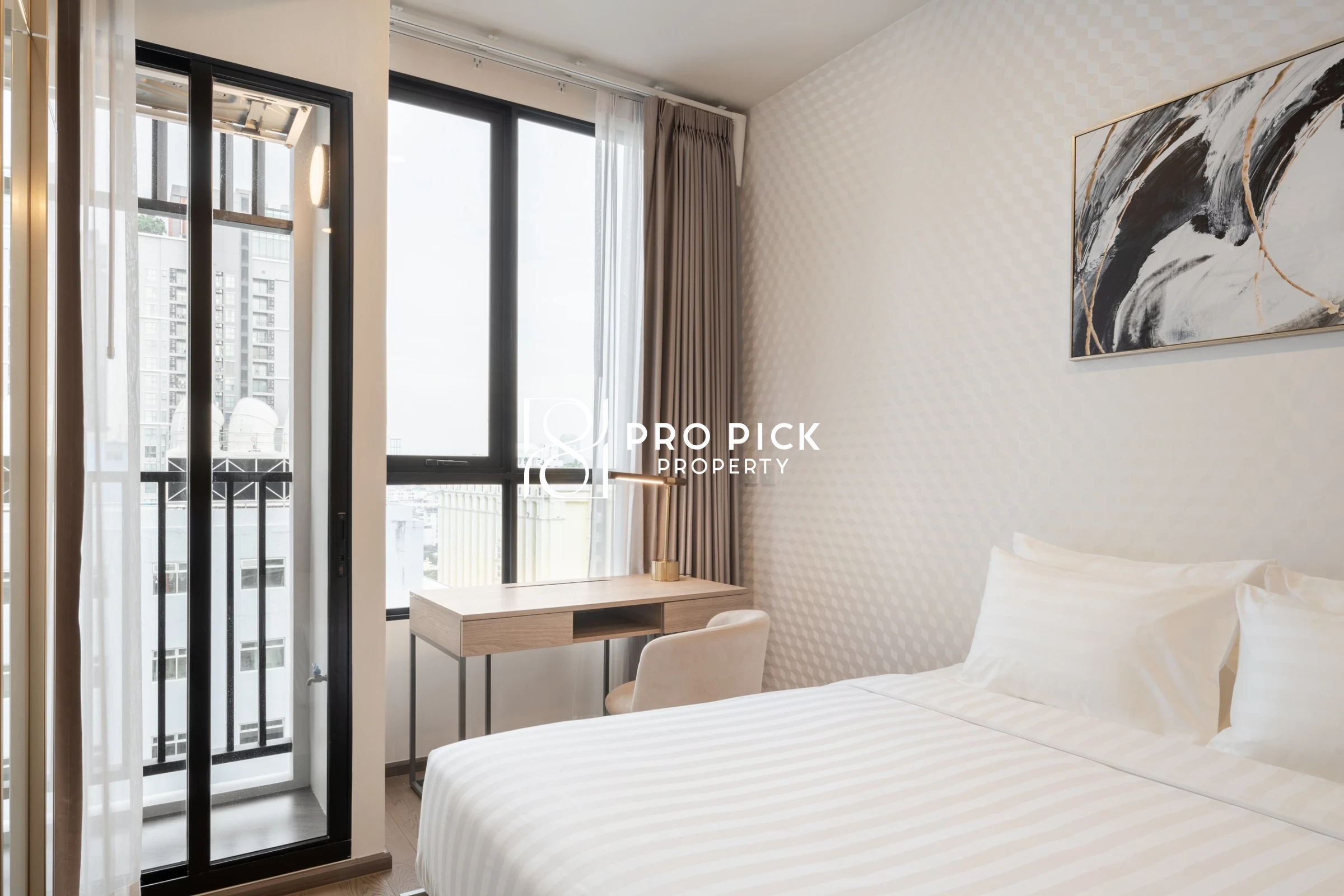 For Rent Condo Park Origin Phayathai Studio Bed 1 Bath BTS Phaya thai Ratchathewi Bangkok PP-00505 photo 4