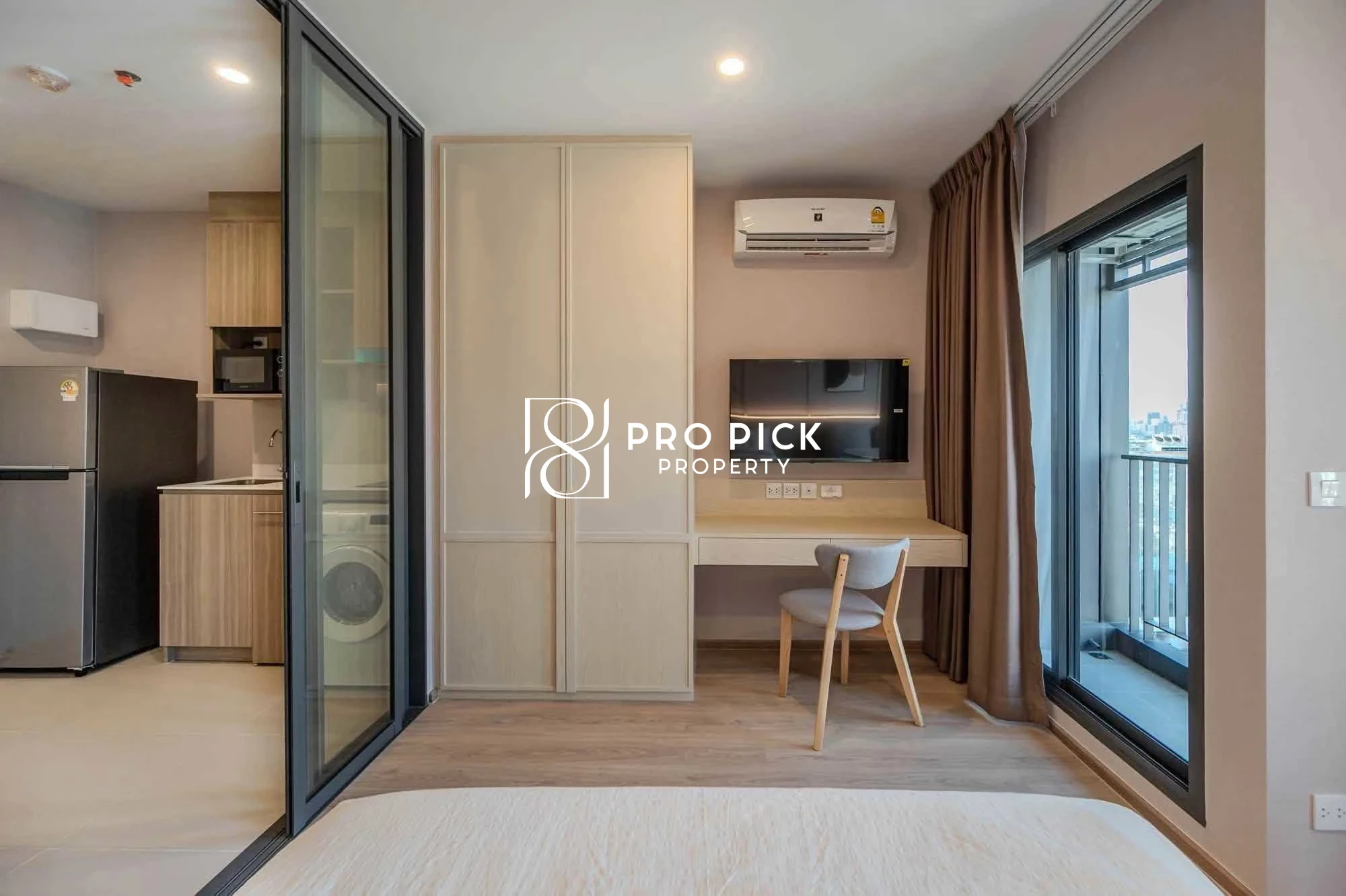 For Rent Condo Life Rama 4 - Asoke 1 Bed 1 Bath BTS Asok MRT Queen Sirikit Convention Center Sukhumvit Rama 4 Bangkok PP-00512 photo 2