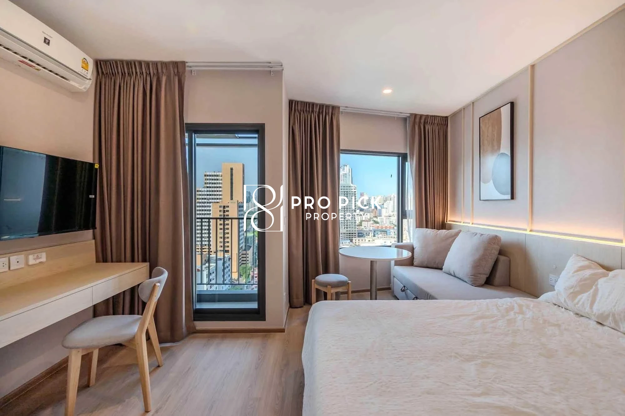 For Rent Condo Life Rama 4 - Asoke 1 Bed 1 Bath BTS Asok MRT Queen Sirikit Convention Center Sukhumvit Rama 4 Bangkok PP-00512 - cover