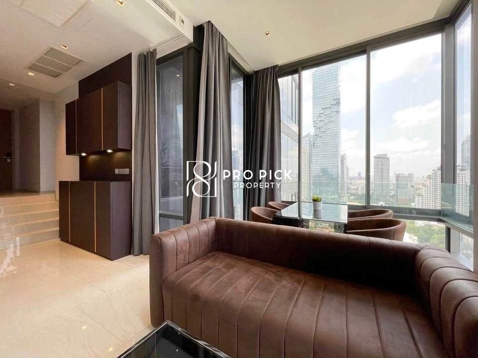 For Rent Condo Ashton Silom 2 Bed 2 Bath BTS Sala Daeng Bang Rak Bangkok PP-00515 more photos