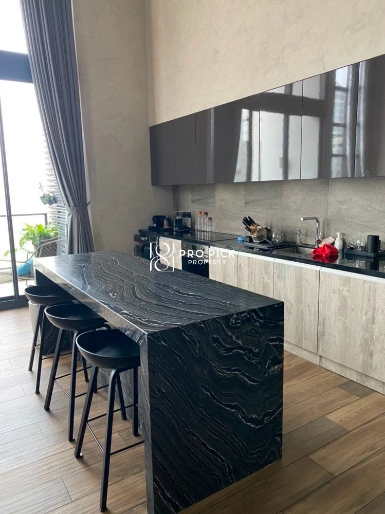 For Rent The Loft Asoke Condo 3 Bed 2 Bath BTS Asoke Sukhumvit Watthana Bangkok PP-00516 photo 2