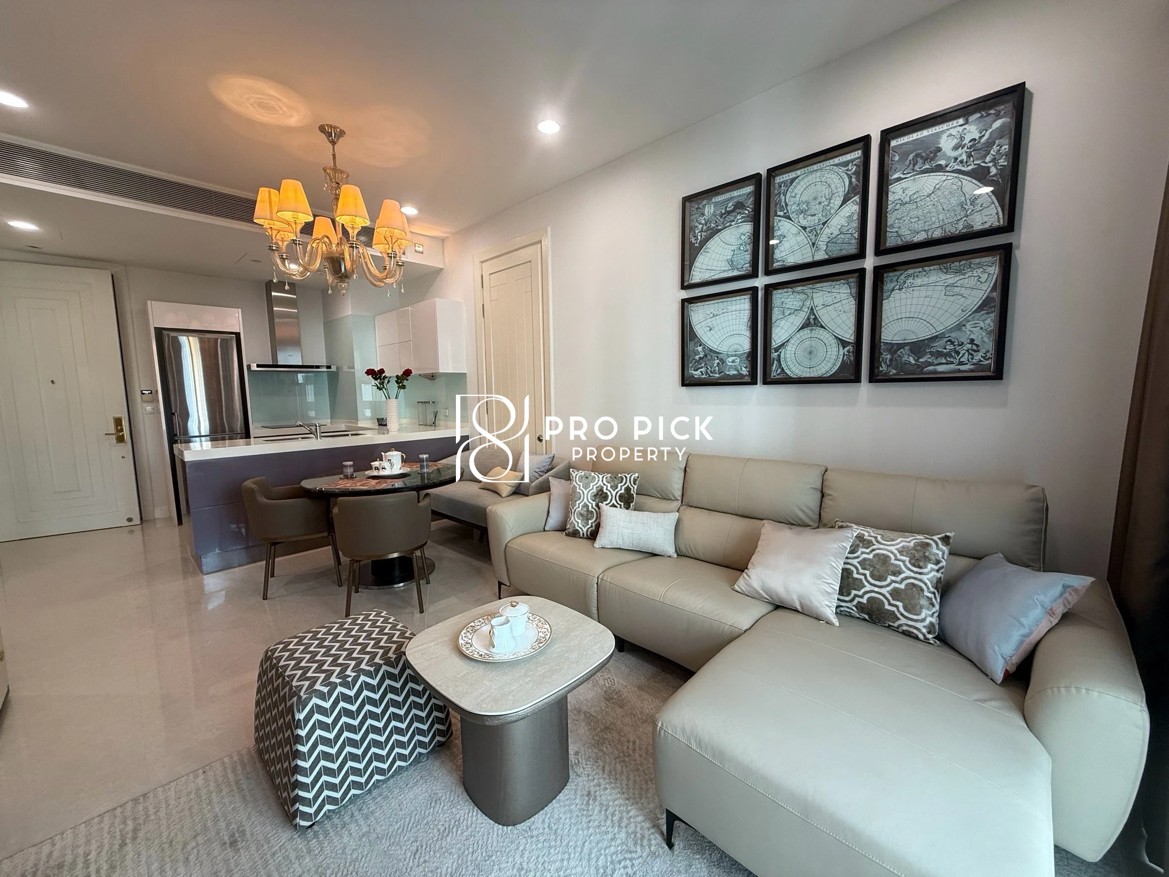 For Rent/Sale Condo Q Lang Suan 2 Bed 2 Bath BTS Chidlom
