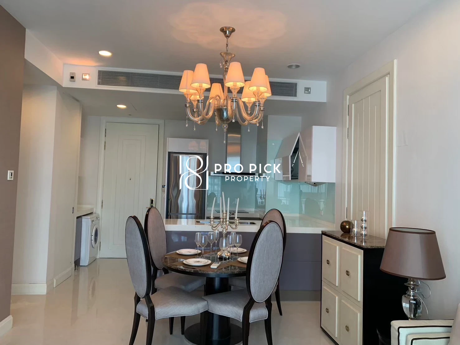For Rent/Sale Condo Q Lang Suan 2 Bed 2 Bath BTS Chidlom Pathumwan Bangkok PP-00522 photo 3