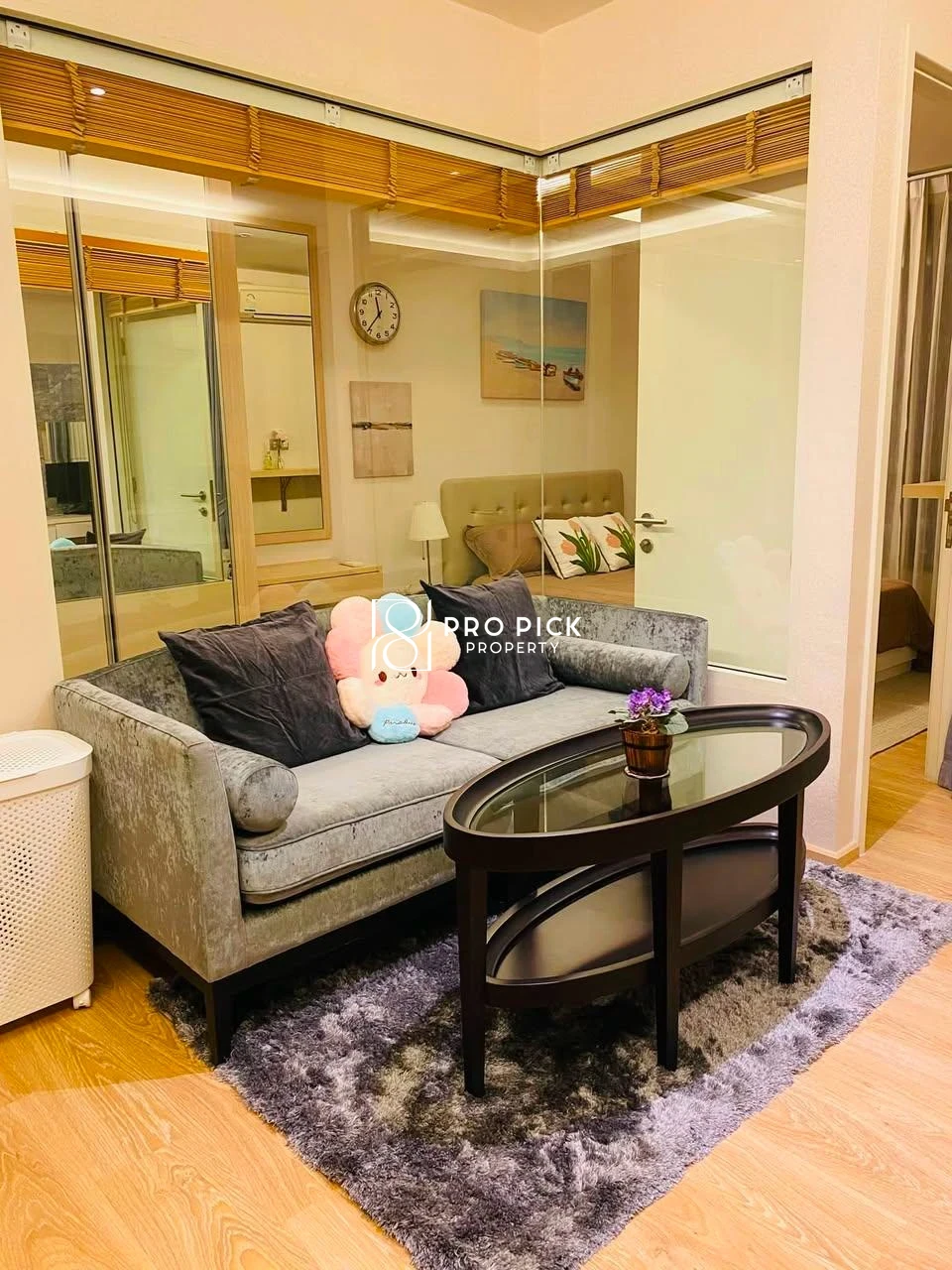 For Rent H Condo 1 Bed 1 Bath BTS Phrom Phong Sukhumvit Watthana Bangkok PP-00531 photo 2