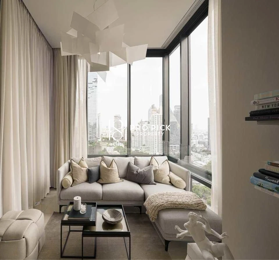 For Rent Condo Ashton Silom 2 Bed 2 Bath BTS Chong Nonsi Suriya Wong Bang Rak Bangkok PP-00536 more photos