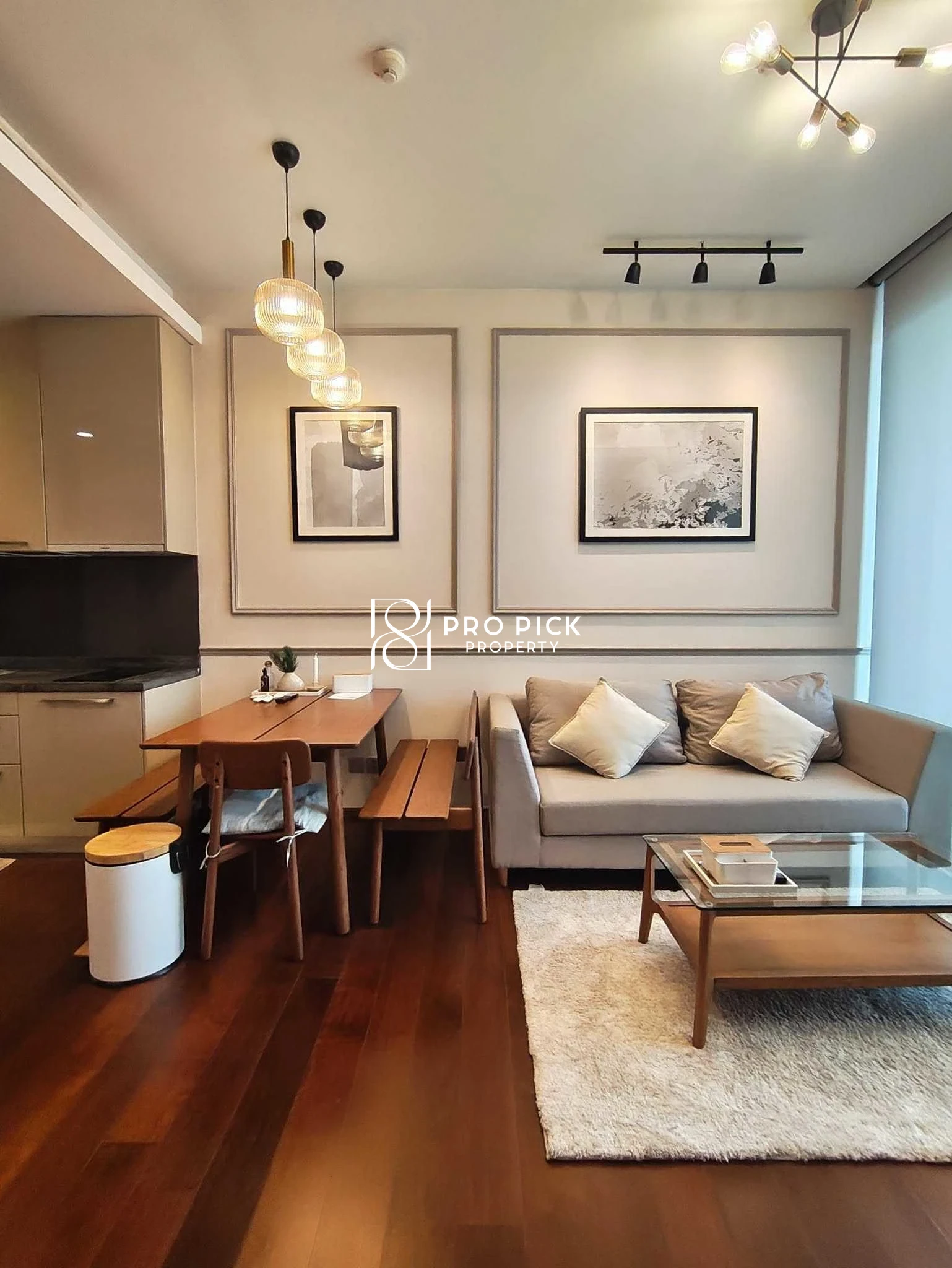 For Rent Condo Quattro by Sansiri 1 Bed 1 Bath BTS Thong Lo Khlong Toei Nuea Watthana Bangkok PP-00550 photo 2