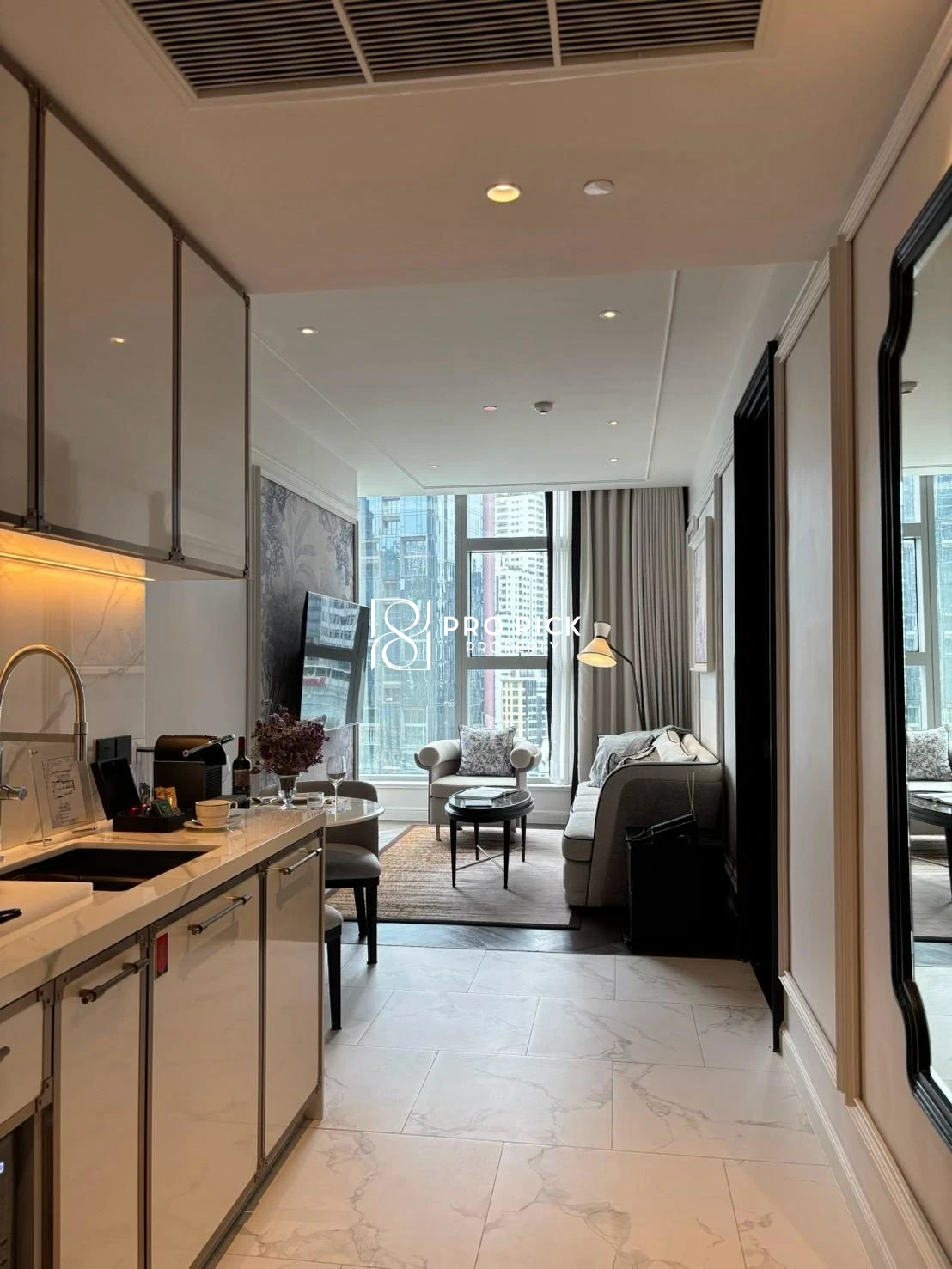 For Rent Condo La Clef Bangkok by The Crest Collection Studio bed 1 bath BTS Thong Lo Sukhumvit Khlongtoei Bangkok PP-00559 photo 2