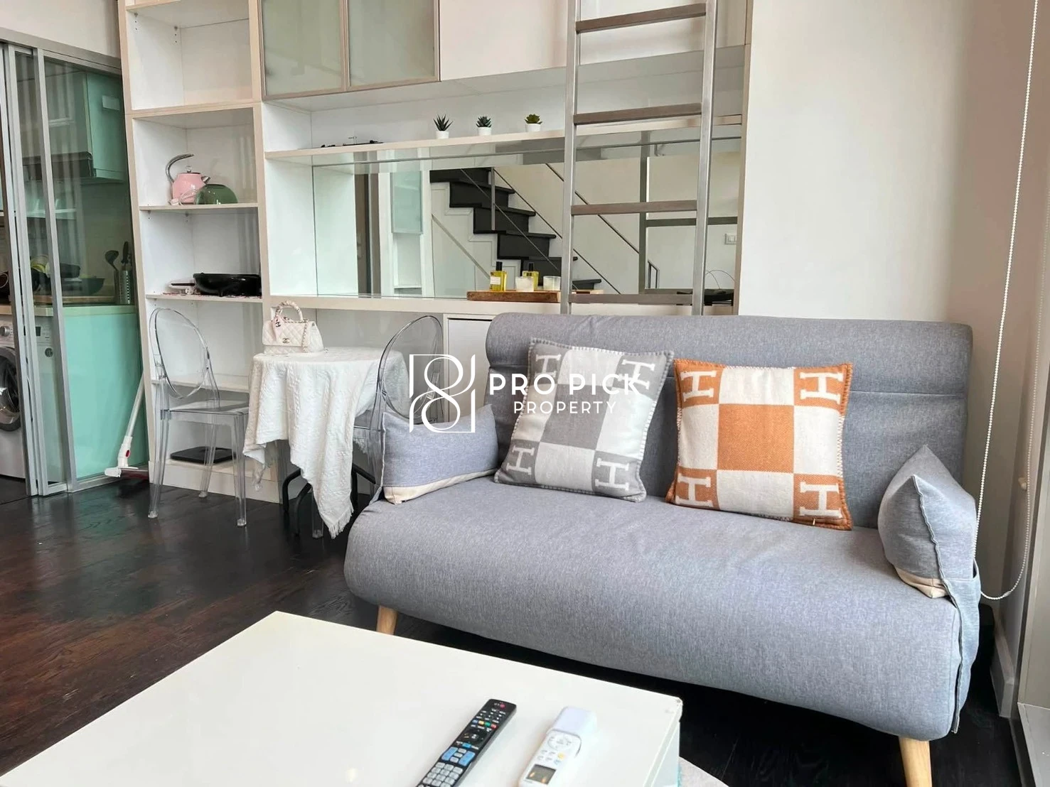 For Rent Condo Ideo Morph 38 Duplex room 1 bed 1 bath BTS Thonglor Sukhumvit Khlong Toei Bangkok PP-00566 photo 4