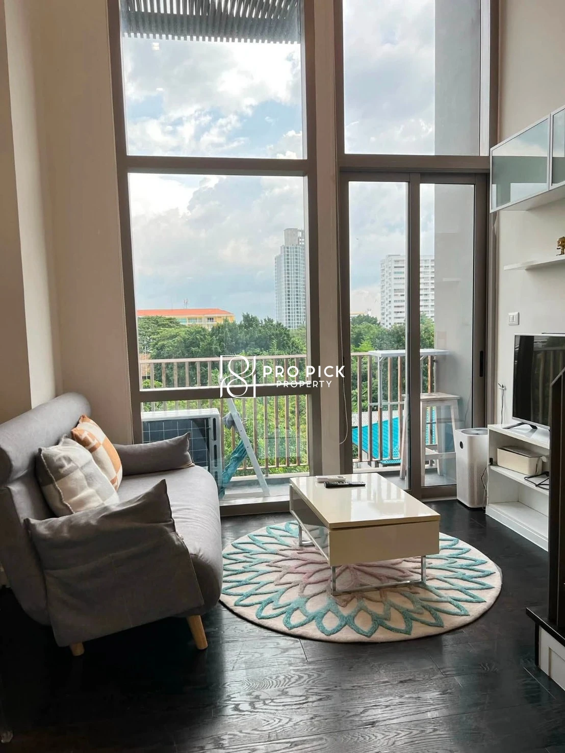 For Rent Condo Ideo Morph 38 Duplex room 1 bed 1 bath BTS Thonglor Sukhumvit Khlong Toei Bangkok PP-00566 photo 2