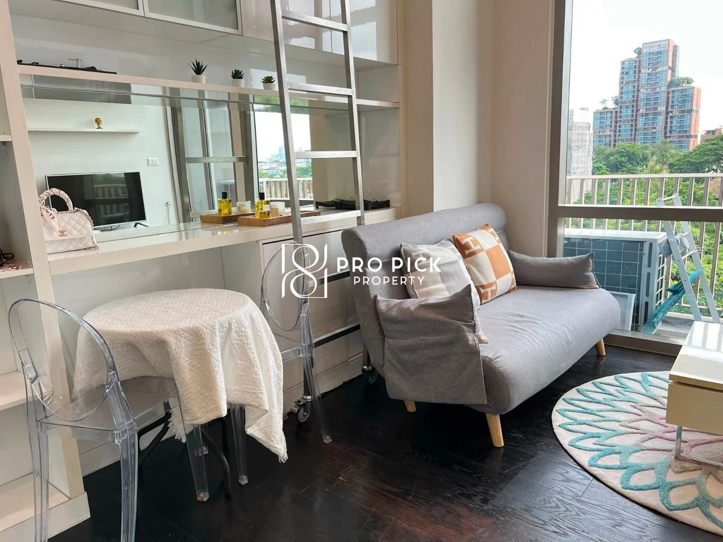 For Rent Condo Ideo Morph 38 Duplex room 1 bed 1 bath BTS Thonglor Sukhumvit Khlong Toei Bangkok PP-00566 photo 3