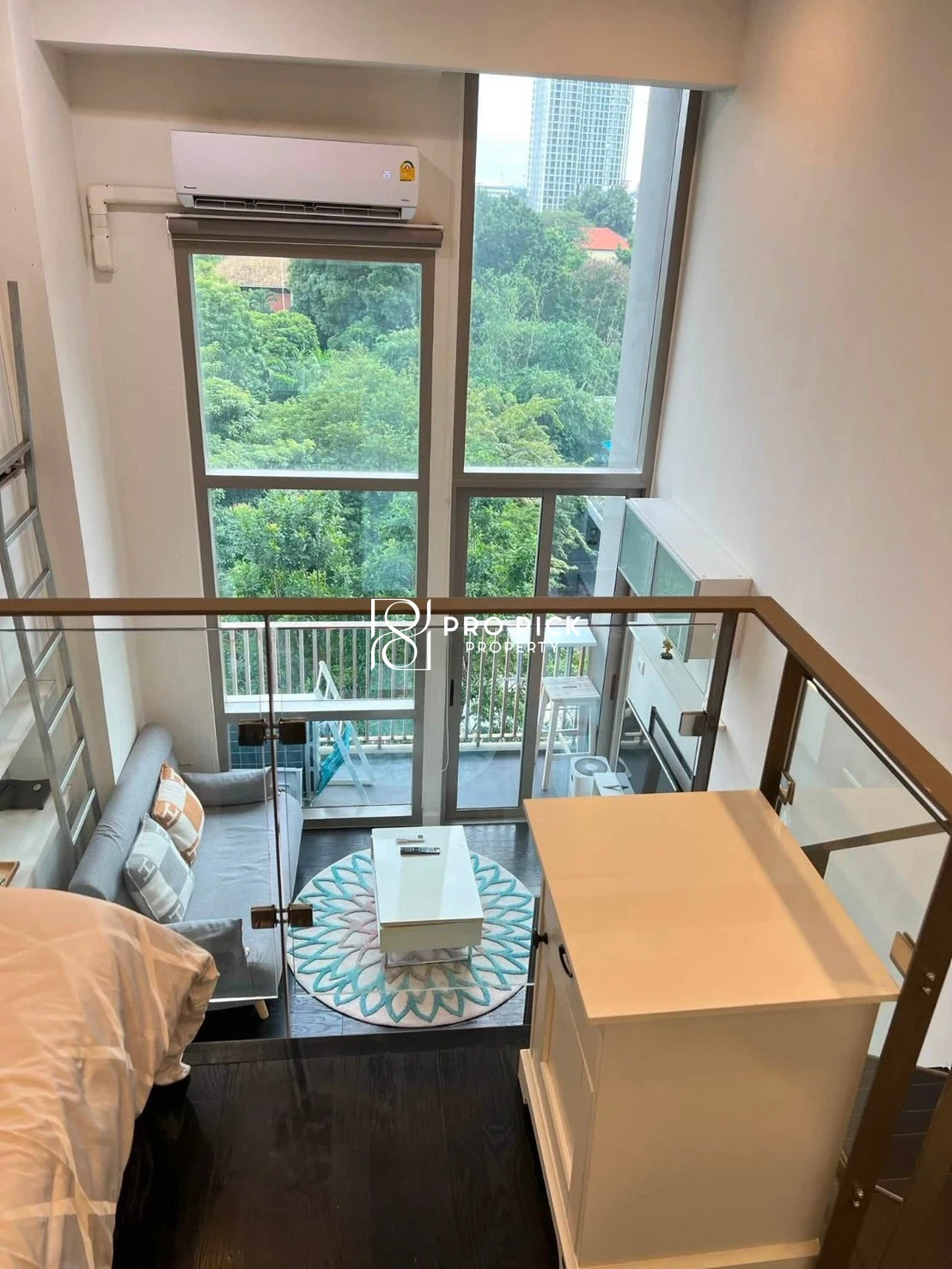 For Rent Condo Ideo Morph 38 Duplex room 1 bed 1 bath BTS