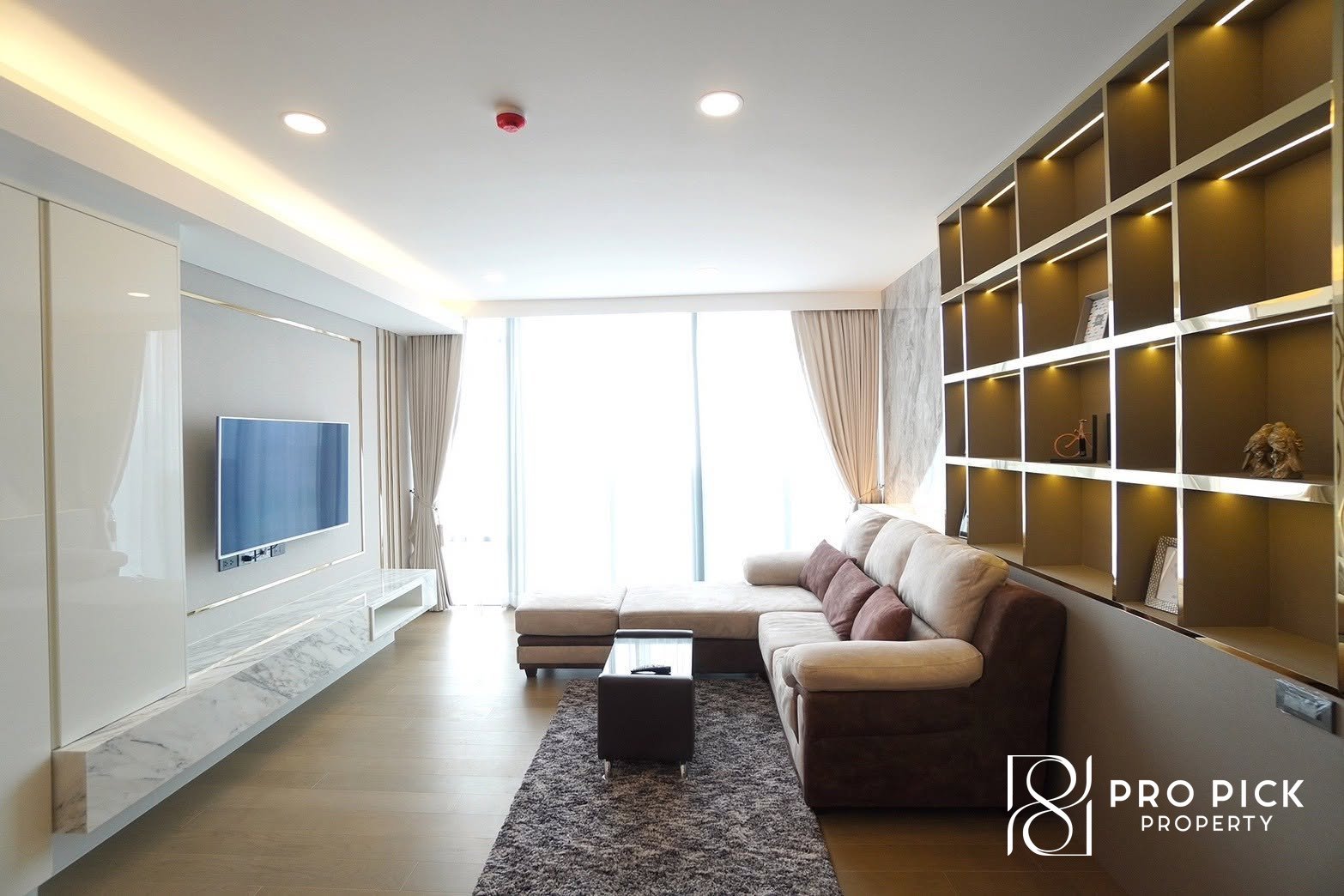 For Rent Condo Siamese Exclusive Queens 2 Bed 2 Bath MRT Queen Sirikit National Convention Centre Khlong Toei PP-00257 photo 3