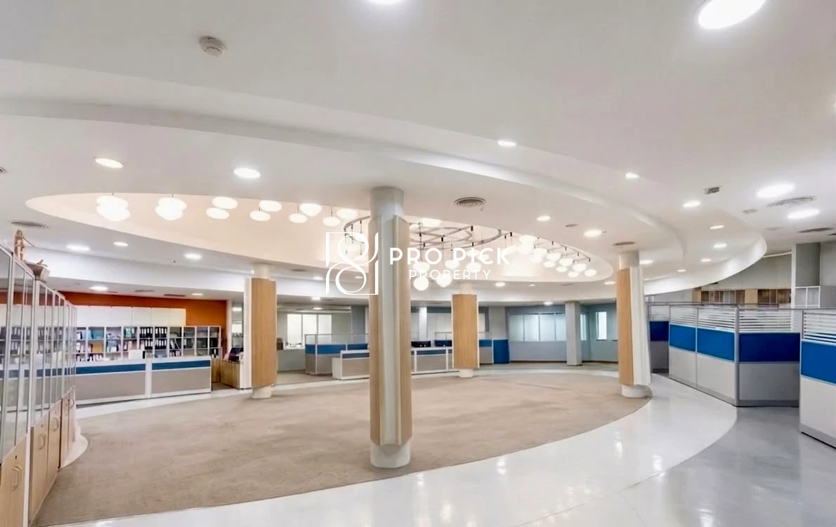 For Rent Office 200 Sq.m MRT Phetchaburi Huai Khwang Bangkok PP-00601 photo 2