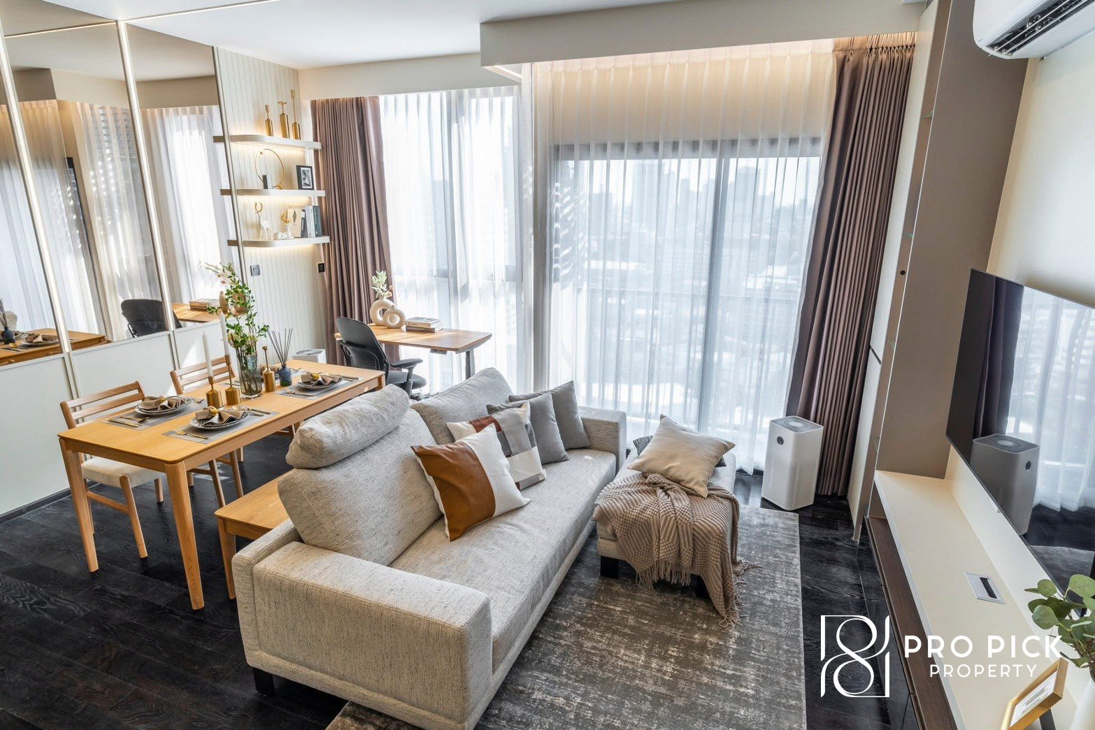 For Sale and Rent Condo Park Origin Thonglor Bed 2 Bath 2 BTS Thong lor Sukhumvit Watthana PP-00258 photo 3