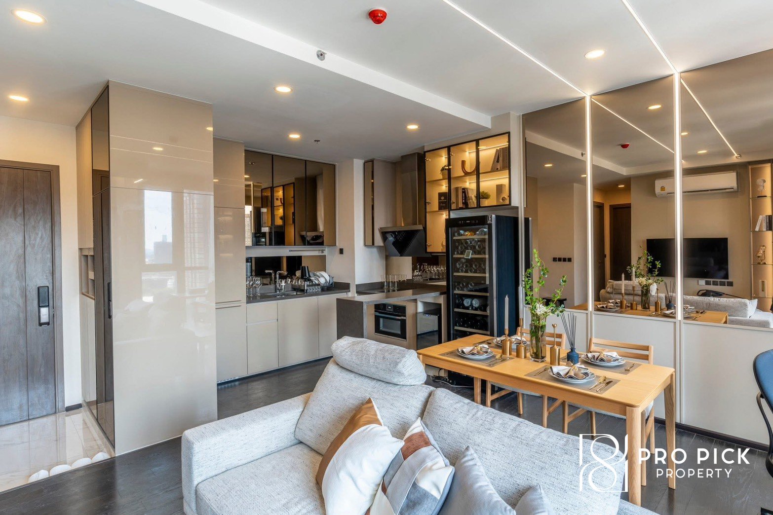 For Sale and Rent Condo Park Origin Thonglor Bed 2 Bath 2 BTS Thong lor Sukhumvit Watthana PP-00258 more photos
