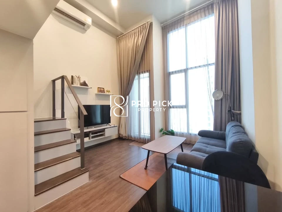 For Rent Condo Knightsbridge Space Rama 9 MRT Phra Ram 9 Din Daeng Bangkok PP-00609 more photos