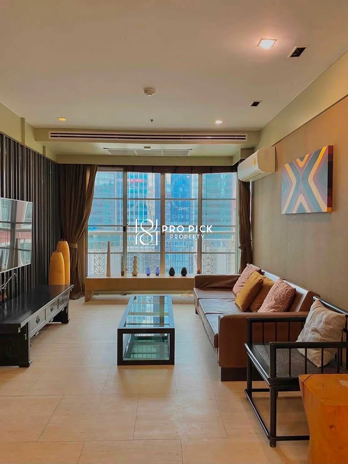 For Rent Condo City Smart Sukhumvit 18 3 Bed 3 Bath BTS Asoke Sukhumvit Rd Khlong Toei Bangkok PP-00676 - cover