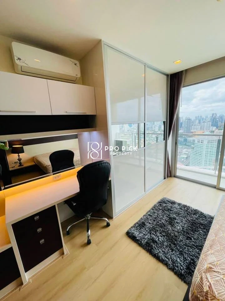 For Rent Condo Sky Walk Residences 1 Bed 1 Bath BTS Phra Khanong Sukhumvit Watthana Bangkok PP-00688 more photos