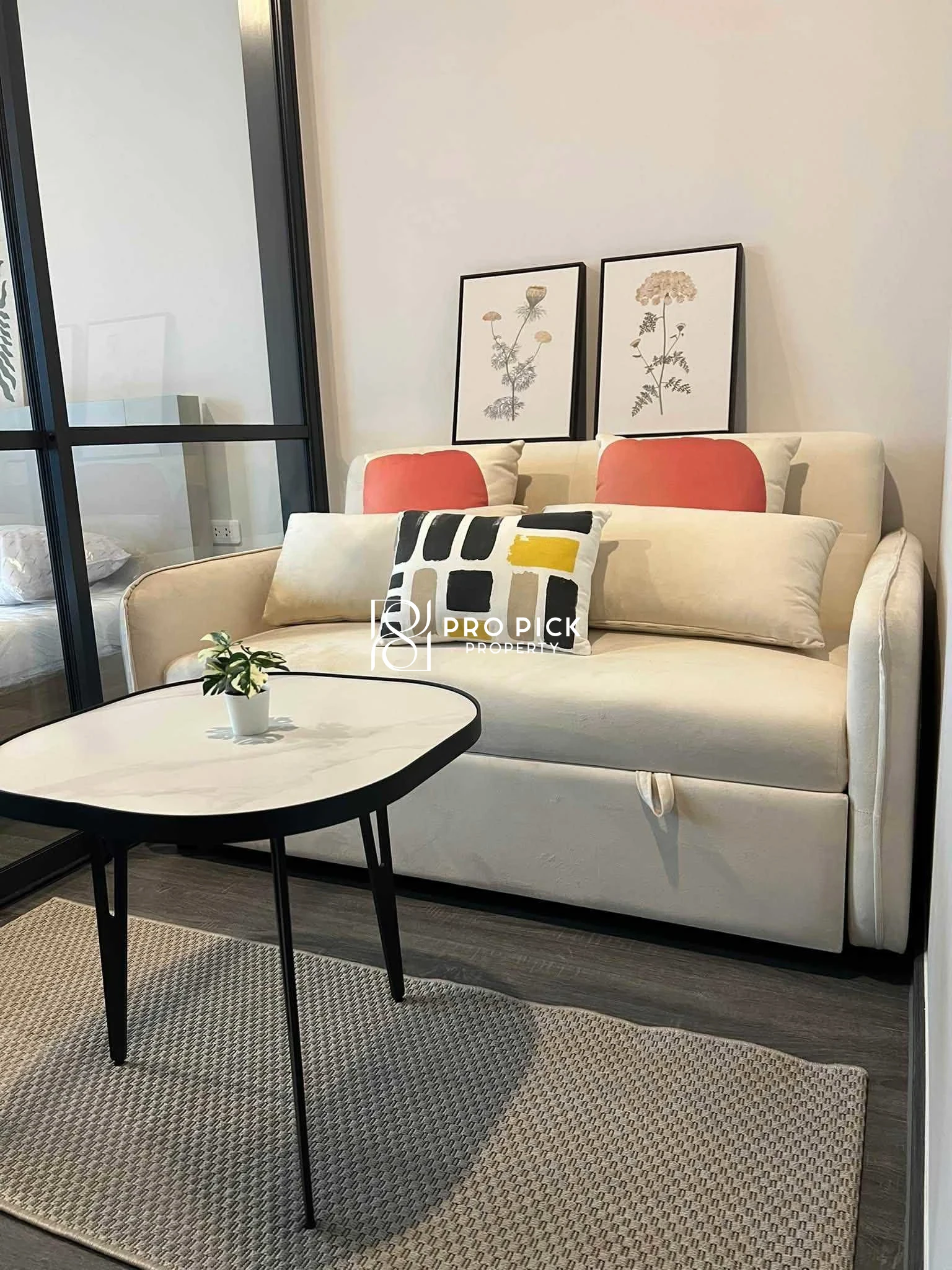 For Rent Condo IdeO Sukhumvit Rama 4 1 Bed 1 Bath BTS Phra Khanong Sukhumvit Khlong Toei Bangkok PP-00689 photo 2