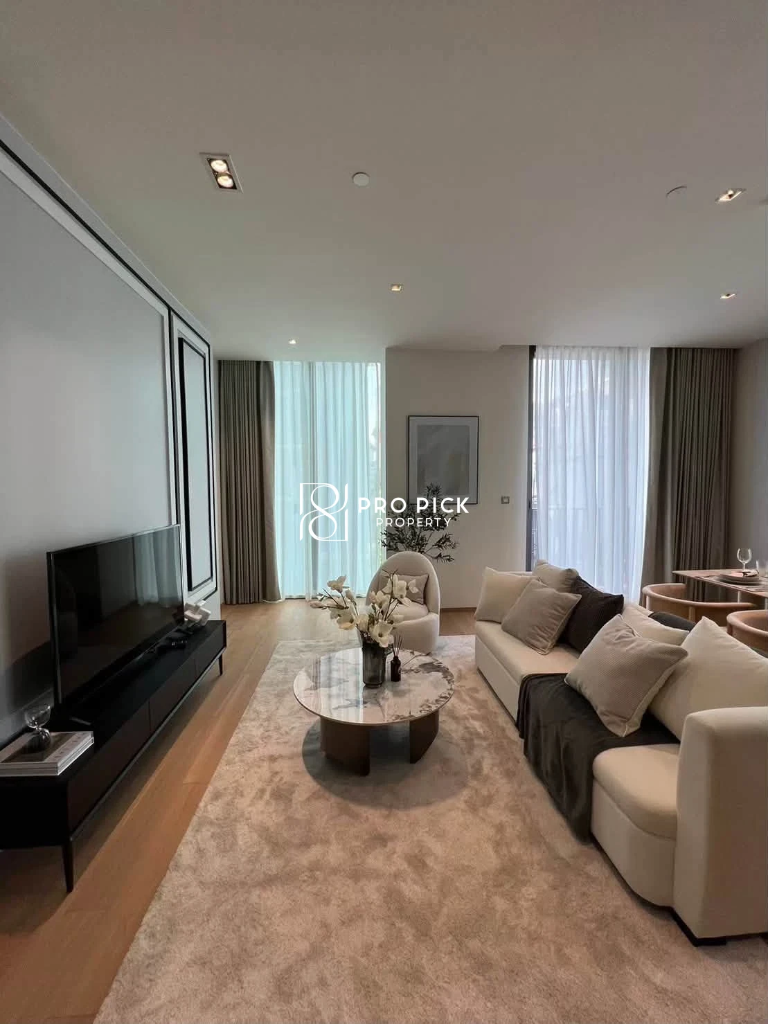 For Rent Condo 28 Chidlom 2 Bed 2 Bath BTS Chit Lom Pathum Wan Bangkok PP-00702 photo 2