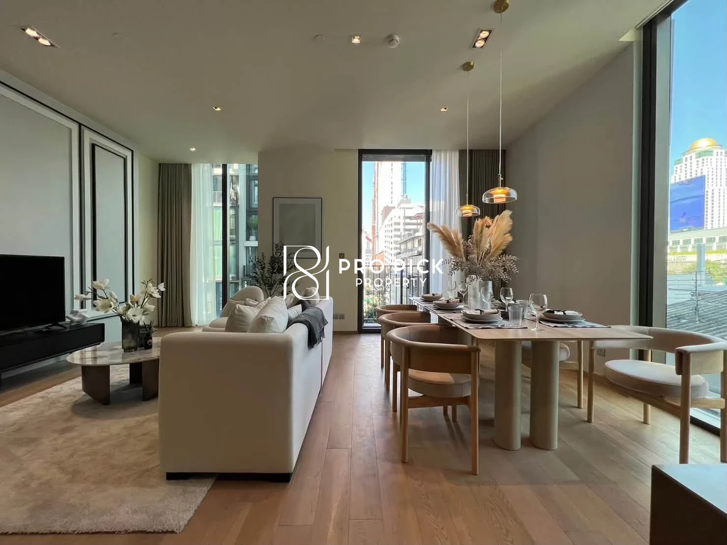 For Rent Condo 28 Chidlom 2 Bed 2 Bath BTS Chit Lom Pathum