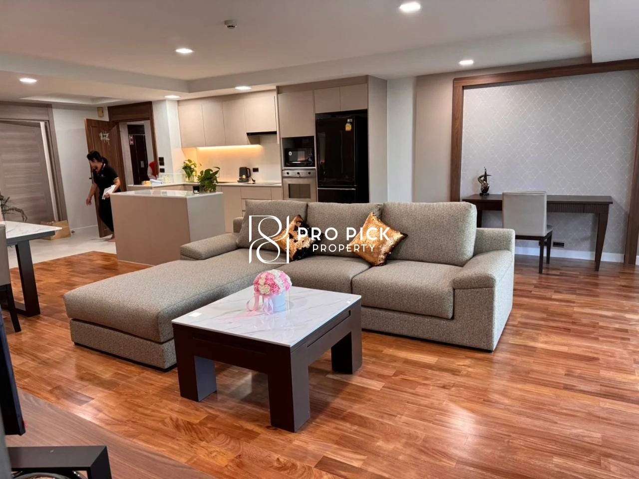 For Rent Condo Kasturi Living 3 Bed 2 Bath BTS Thong lo Sukhumvit Watthana Bangkok PP-00707 photo 4