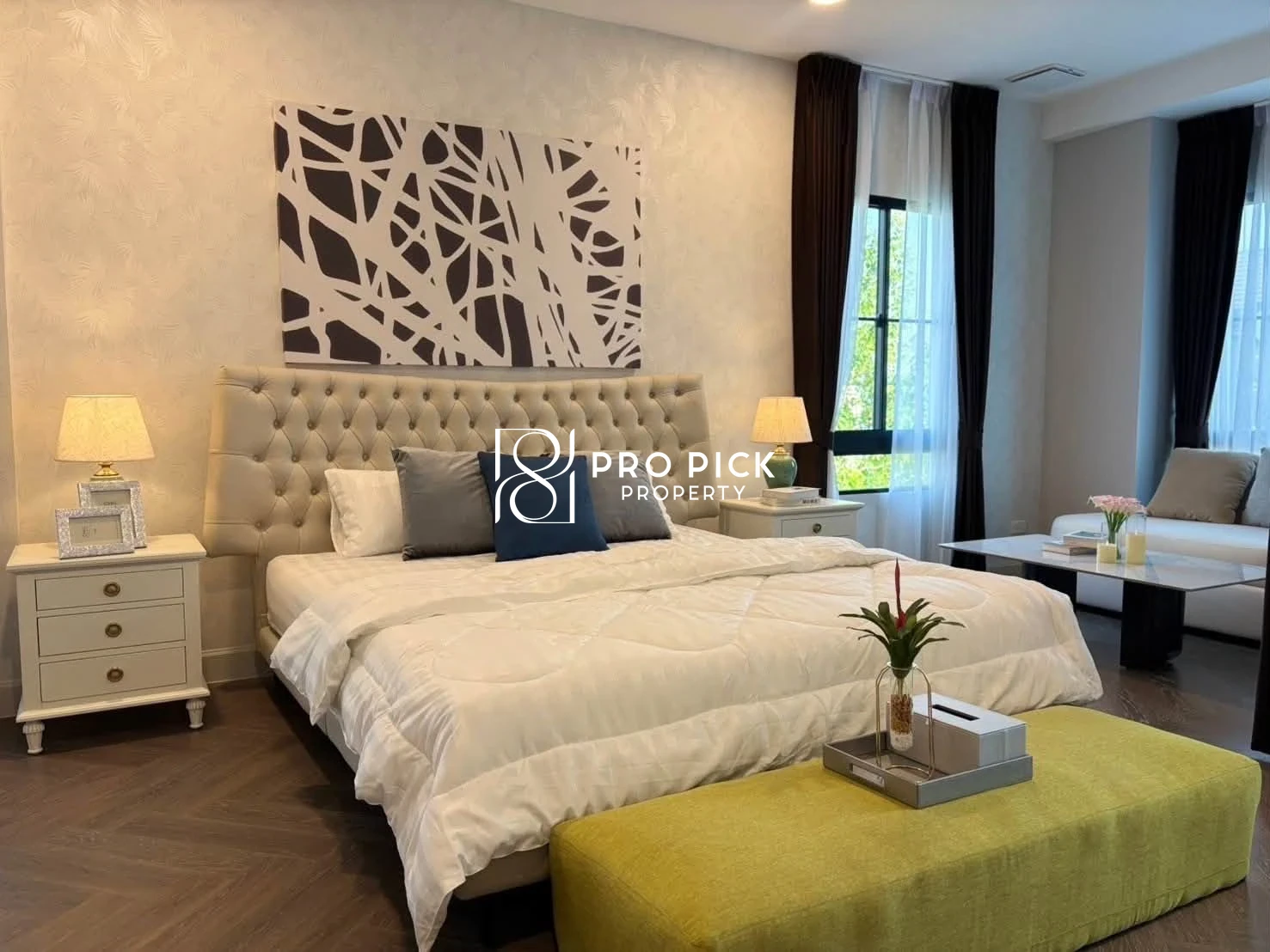 For Rent Detachedhouse Nantawan Rama 9 Krungthep Kreetha 4 Bed 5 Bath Saphan Sung Bangkok PP-00768 more photos